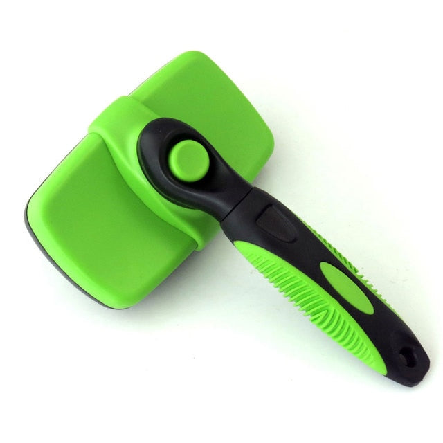 🐾 Self-Cleaning Pet Brush – Gentle, Easy Grooming for Happy Pets