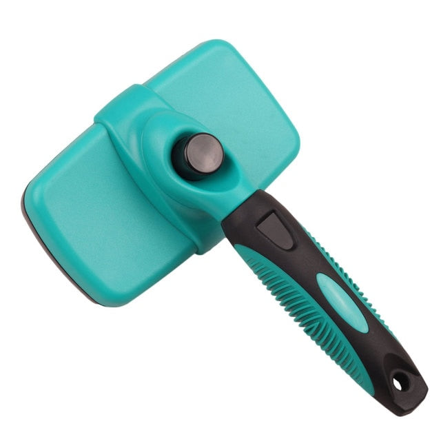 🐾 Self-Cleaning Pet Brush – Gentle, Easy Grooming for Happy Pets