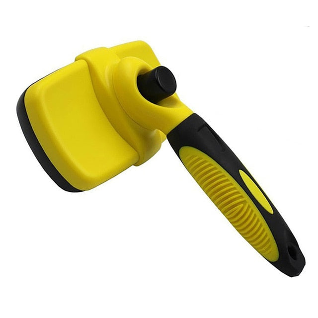 🐾 Self-Cleaning Pet Brush – Gentle, Easy Grooming for Happy Pets