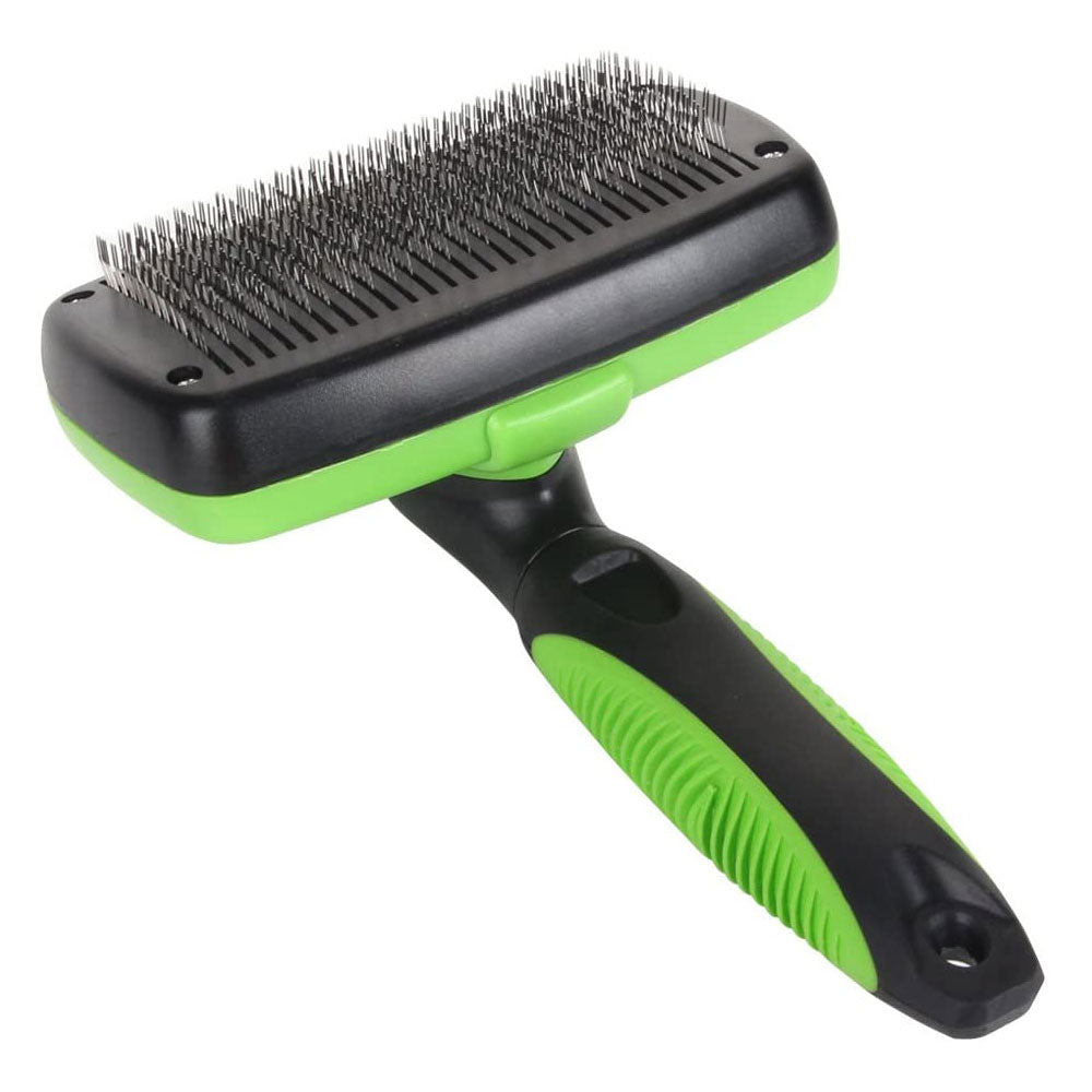 🐾 Self-Cleaning Pet Brush – Gentle, Easy Grooming for Happy Pets